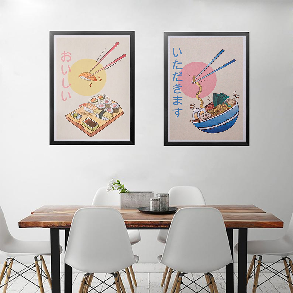Japanese Lifestyle Home - Plakaty i reprodukcje kuchni w stylu