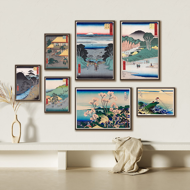 Japanese Lifestyle And Traditions - Japońskie Wydruki Wall Art Canvas Malarstwo