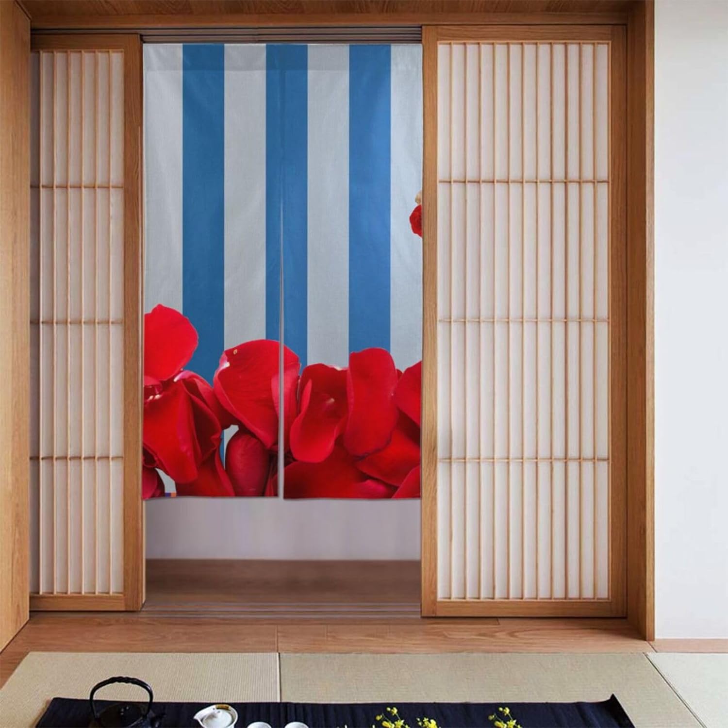 Romantyczna zasłona na drzwi z – Noren Curtain Doorway recenzja i cena