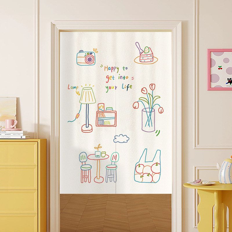 VIKAMA Japoński Kolorowy Ręczn – Noren Curtain Doorway recenzja i cena