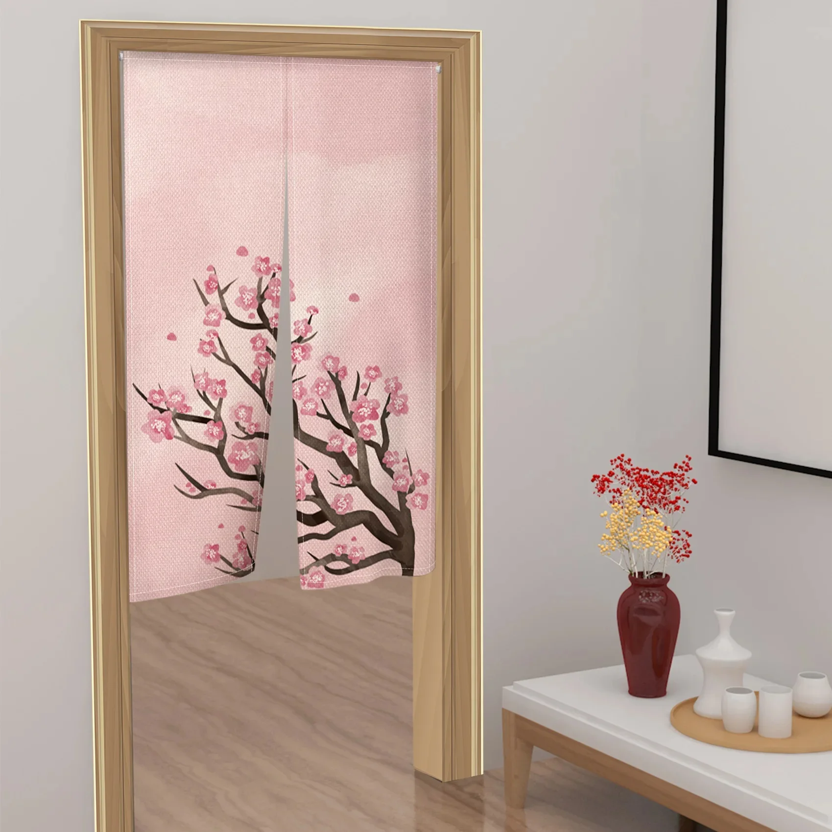 Kwiat wiśni zasłona do drzwi j – Noren Curtain Doorway recenzja i cena